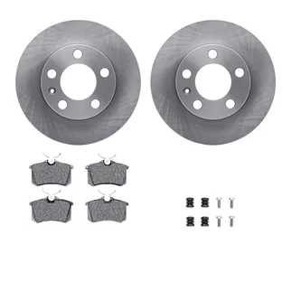 R1 Concepts WFWH1-74041 E- Line Series Brake Rotor W/ Ceramic Brake Pads & Hdw